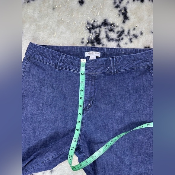 ColdWater Creek Women’s Natural Fit High Rise Denim Jeans Size 14 - Picture 4 of 7
